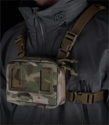 Bolsa táctica MOLLE plegable para panel de navegación y al aire libre