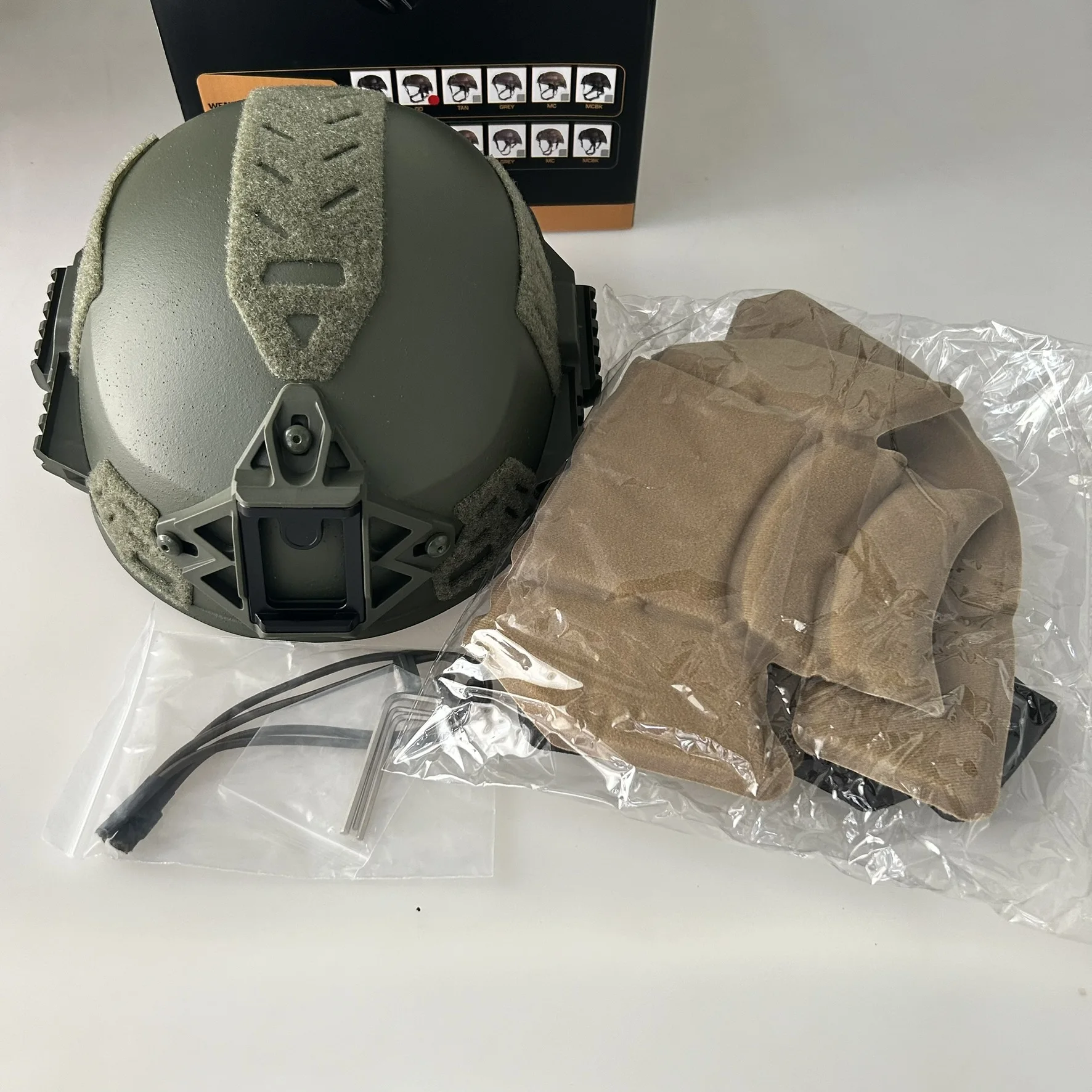 Almohadillas de enfriamiento BOA Wendy3.0 para casco ABS – doble capa - imagen 4