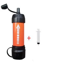 Purificador de agua portátil emergencia outdoor para supervivencia