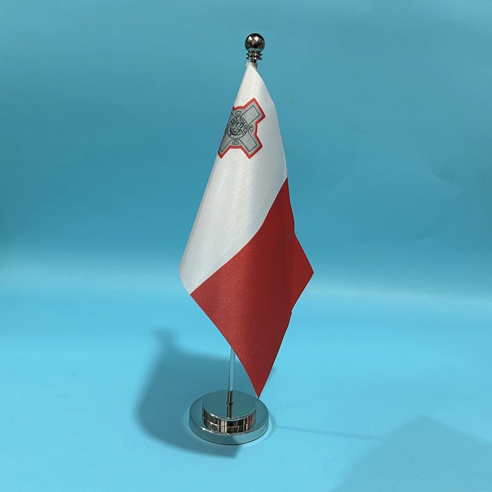 SKY FLAG Bandera Malta Escritorio Poliéster Nacional