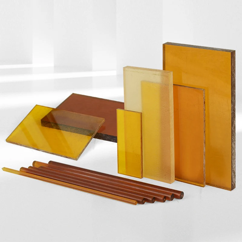 Tablero PEI ámbar mangos cuchillo herramientas EDC CNC - imagen 3
