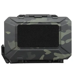 Estuche táctico MOLLE ABS impermeable resistente para Airsoft