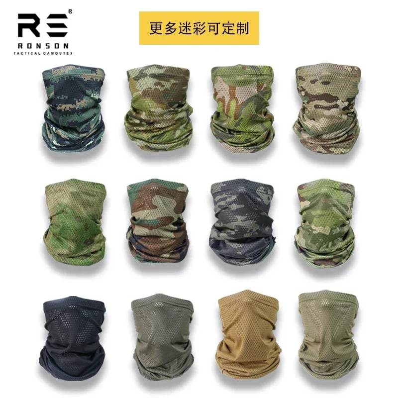 EMR Pañuelo camuflaje táctico australiano malla transpirable solar