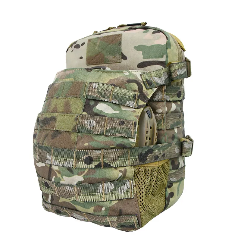 Bolsa porta casco táctica trasera para gilet - imagen 2