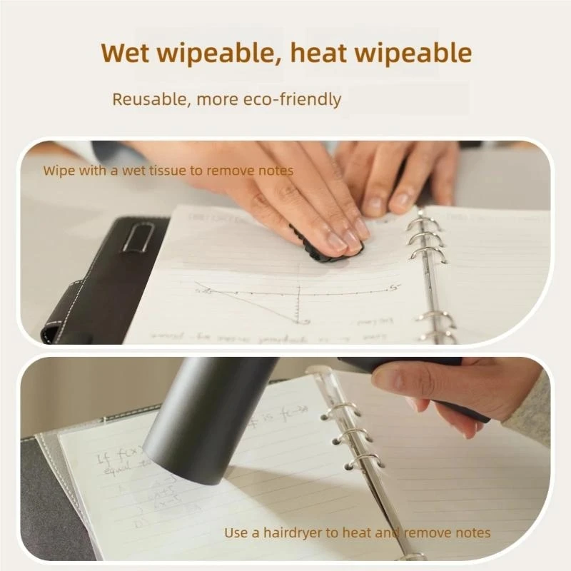 Cuaderno borrable reutilizable para escritura a mano - imagen 4