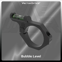Vector Optics nivel de burbuja para mira con soporte Picatinny