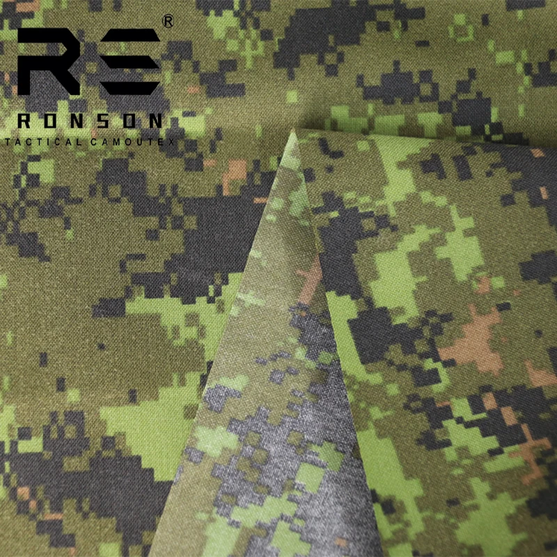 Detalle del camuflaje CADPAT disruptivo