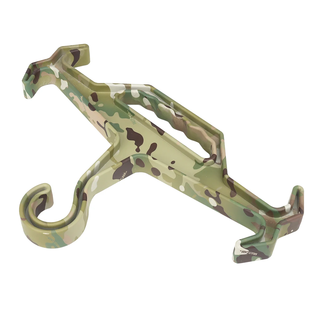 Colgador de placa táctica para chaleco MOLLE, soporte de pecho - imagen 3