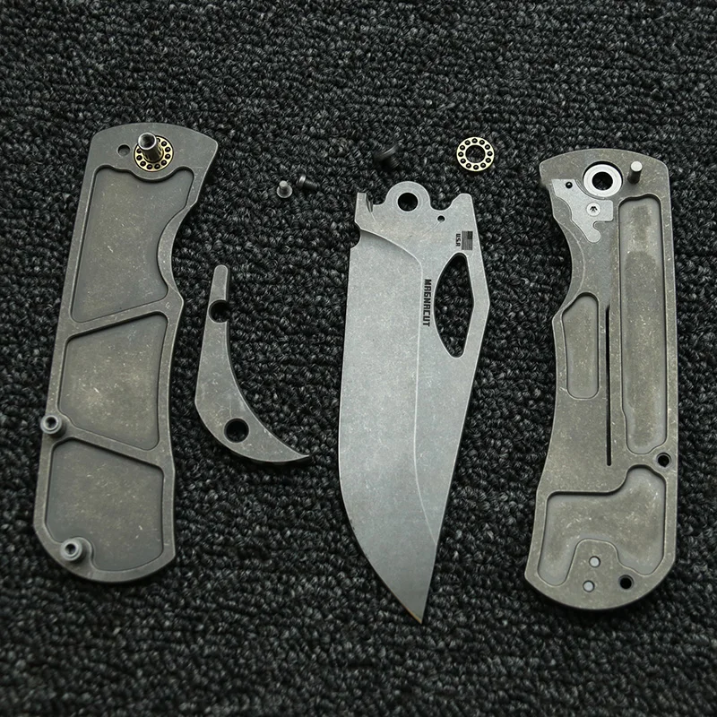 LEMIFSHE Cuchillo plegable EDC de titanio con rodamientos cerámicos - imagen 3