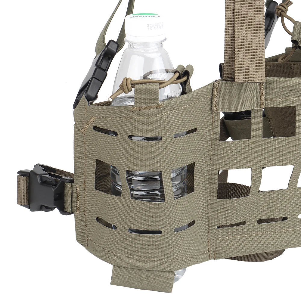 Chaleco Táctico Ligero MOLLE – Camuflaje Militar para Airsoft y Caza - imagen 3