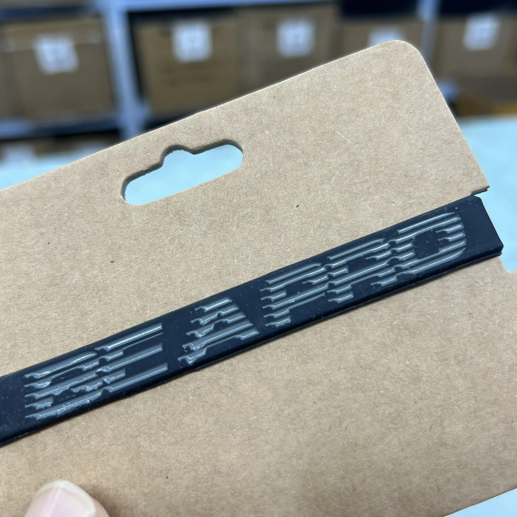 Pulsera táctica de silicona elástica deportiva ligera y duradera