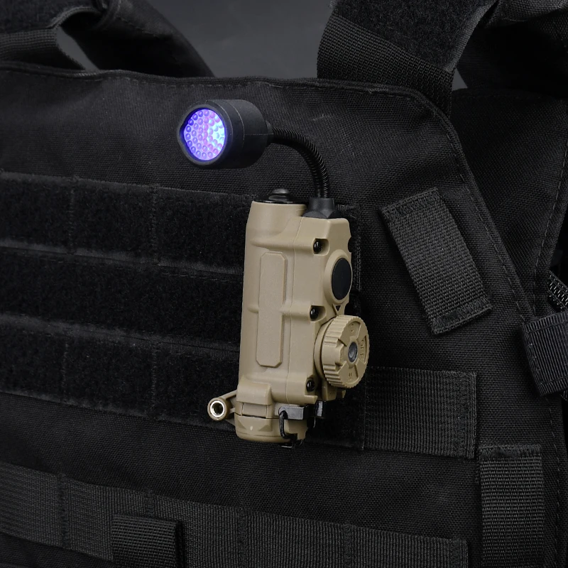 WADSN Sidewinder luz táctica para casco con infrarroja - imagen 2