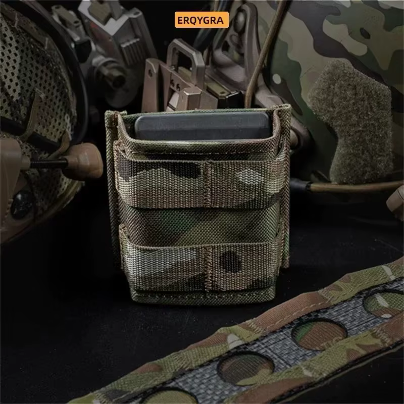 Bolsa táctica MOLLE para cargadores Airsoft con liberación rápida - imagen 4