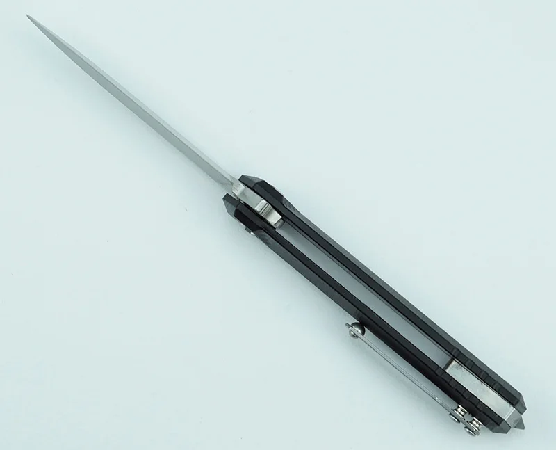 LEMIFSHE JR3311 Cuchillo plegable D2 con hoja G10 y acero - imagen 3