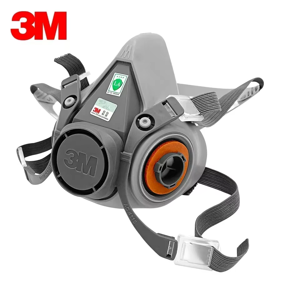 3M 6200 Máscara antigás y filtro para vapores tóxicos - imagen 2