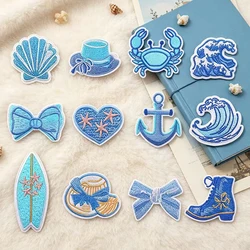 Parches termoadhesivos bordados surf playa – Infantil niña