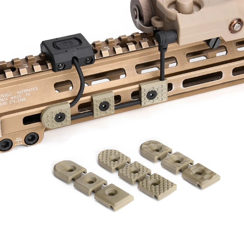 Wadsn Tactical M-LOK Keymod gestión de cables compatible PEQ DBAL-A2 - imagen 4