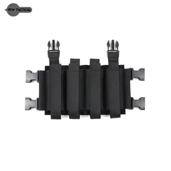 Portacargadores táctico PEW MOLLE Quad para chaleco placard JPC2.0