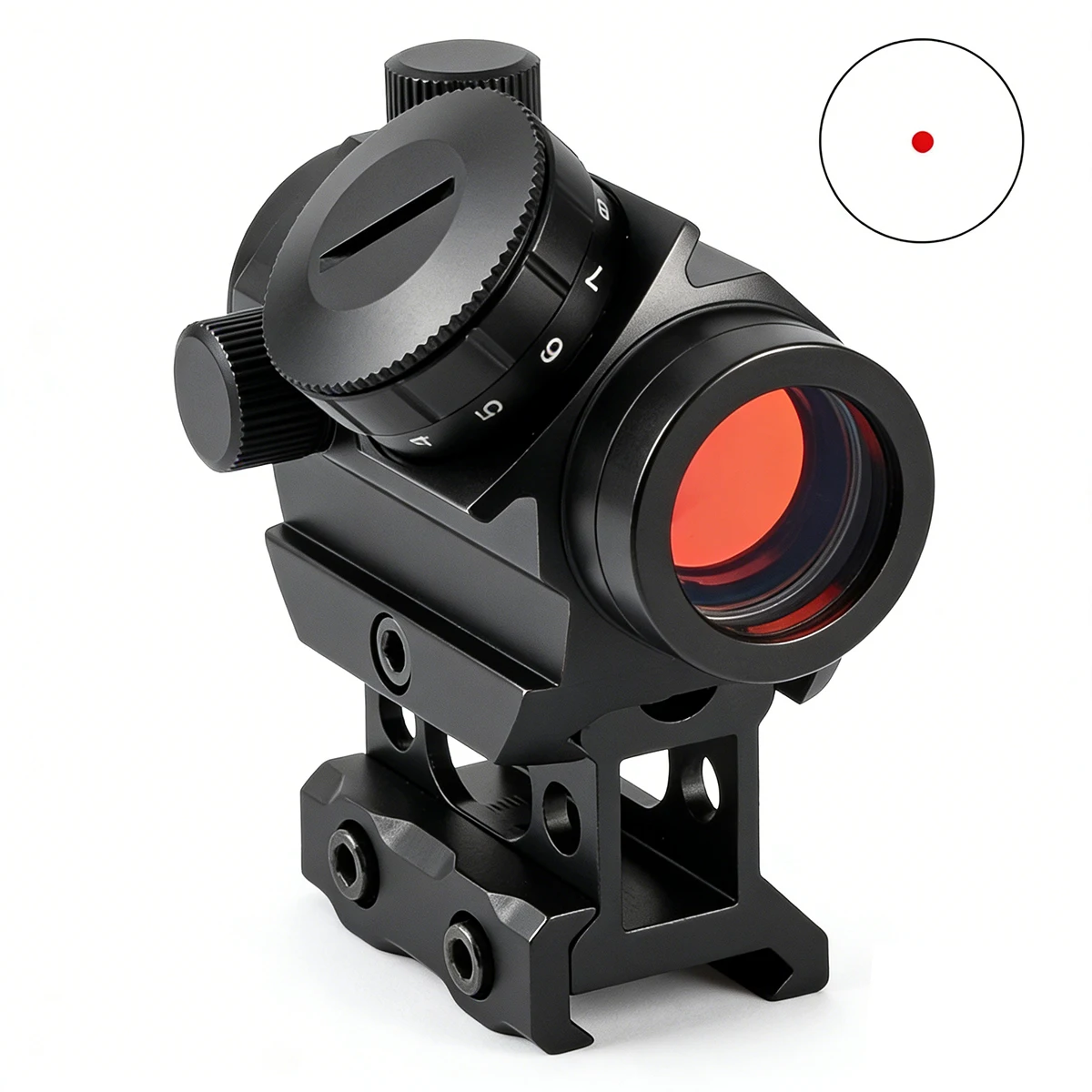Mira red dot táctica réflex para rifle con carril Picatinny - imagen 5