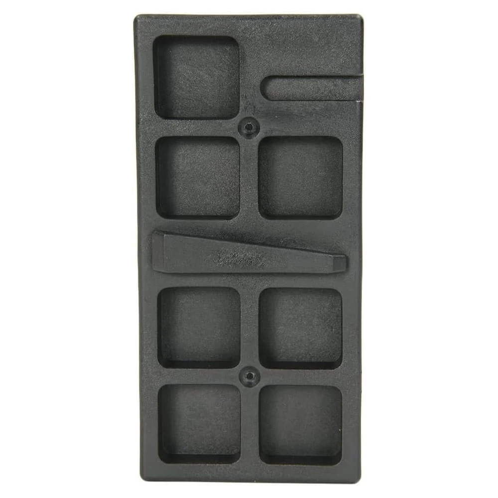 Tornillo de banco plástico negro – Soporte para fresado y taller
