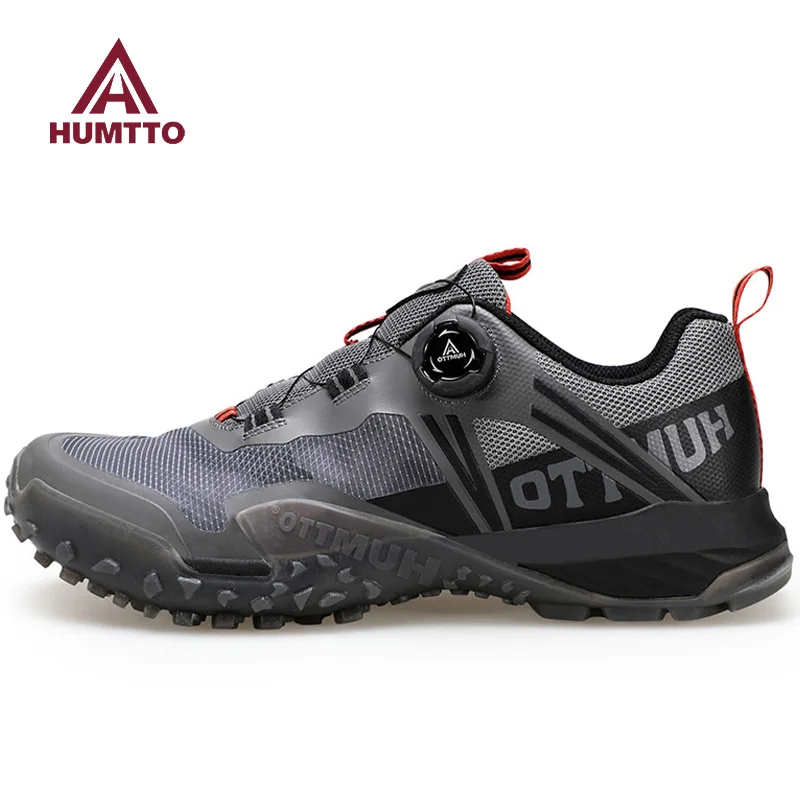 Humtto Zapatillas Trekking Senderismo Negras Absorción Impactos - imagen 5