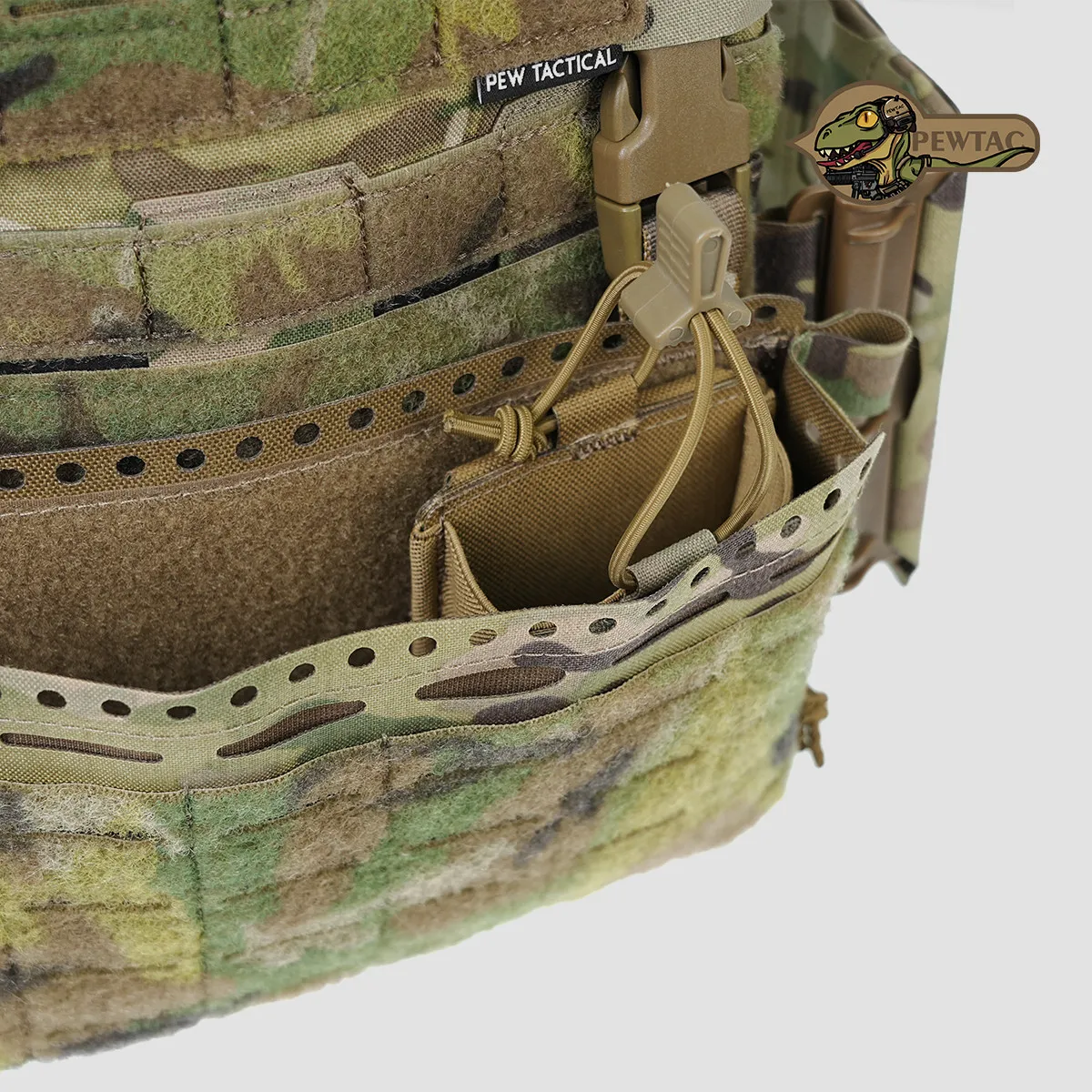 Bolsa táctica MOLLE para radio APX PEW, compatible airsoft PH112 - imagen 4
