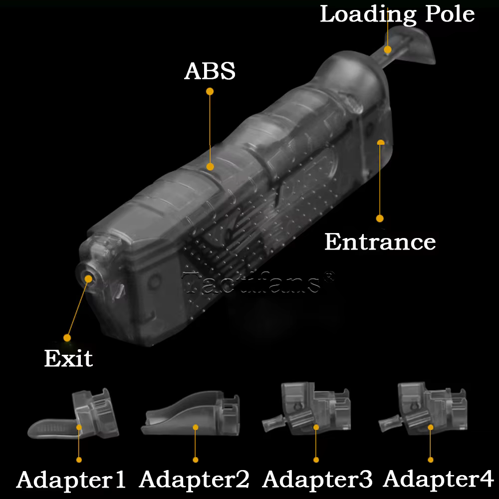 Tactifans Speedloader – Cargador rápido Airsoft - imagen 2