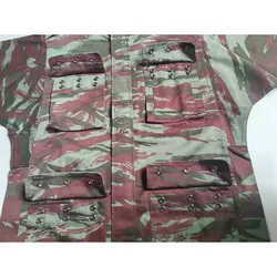 Conjunto camuflaje táctico Benin lagarto francés africano