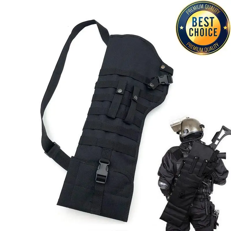 Funda táctica MOLLE para rifle M4/AK de nailon