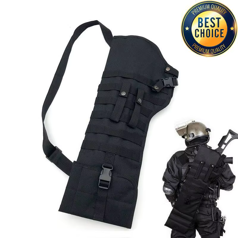 Funda táctica MOLLE para rifle M4/AK de nailon