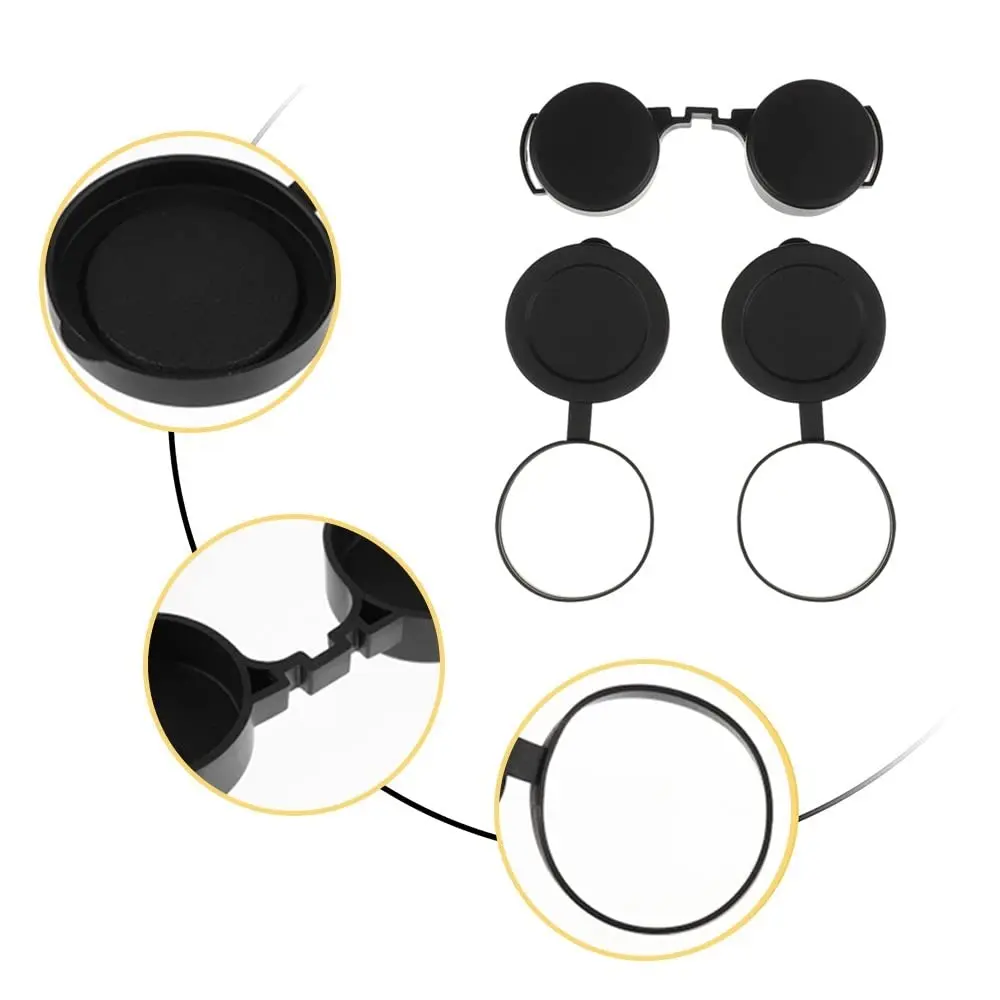 Tapas protectoras impermeables para binoculares antihielo de goma - imagen 5