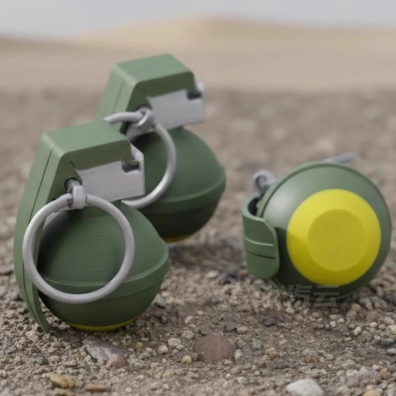 Frag V40 mini figura militar impresa en 3D decorativa - imagen 3