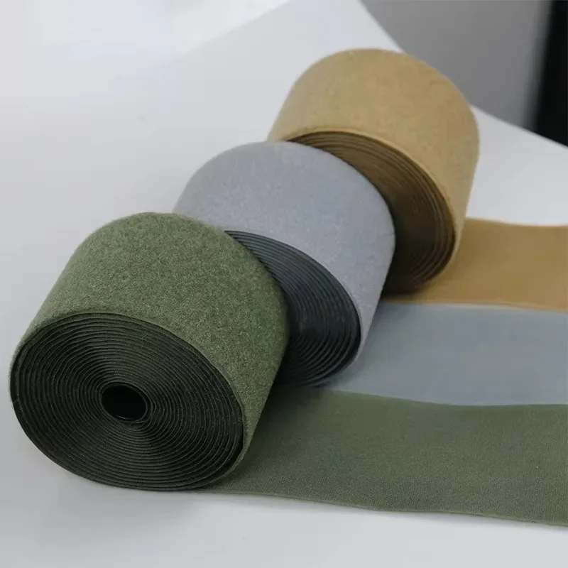 Cinta Velcro Adhesiva Táctica 10cm Verde/Marrón/Negro - imagen 2