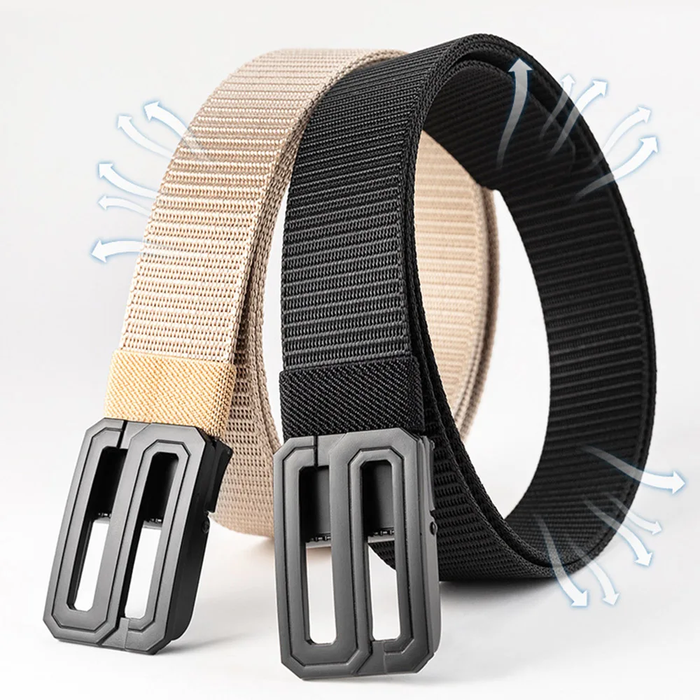 Cinturón táctico de lona resistente con hebilla ajustable para outdoor - imagen 5