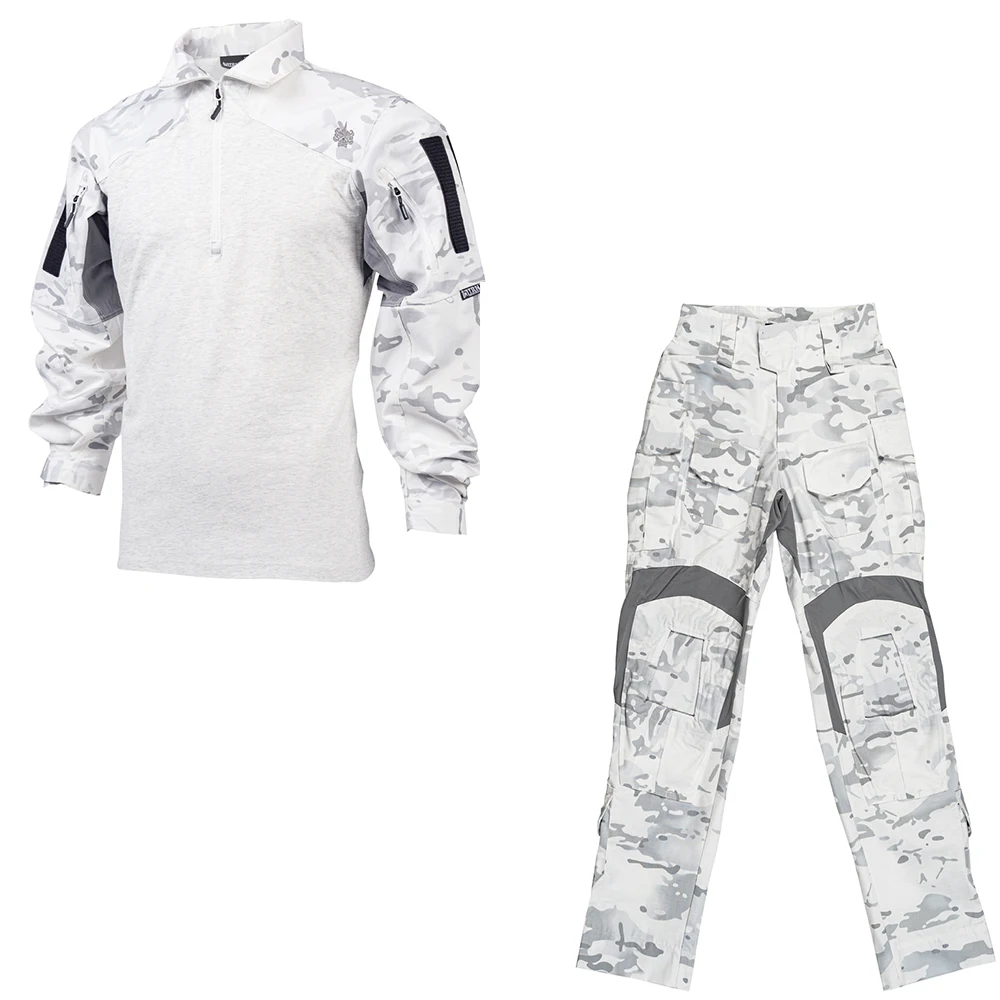 MCAP G3 ropa táctica camuflaje nieve piel de rana transpirable