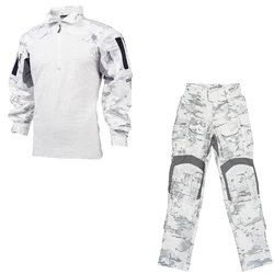 MCAP G3 ropa táctica camuflaje nieve piel de rana transpirable