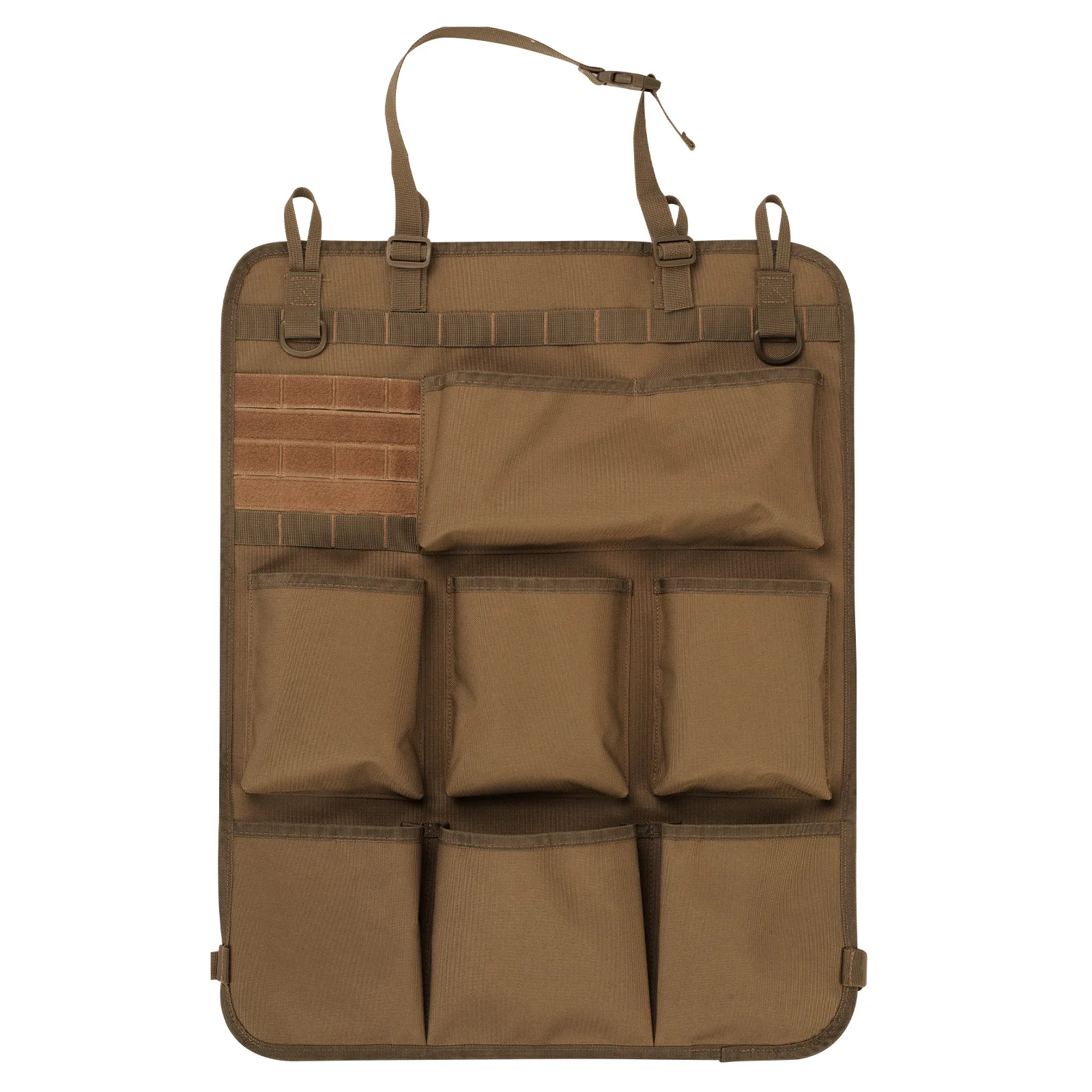 Organizador de coche camuflaje táctico con bolsas multiusos - imagen 3
