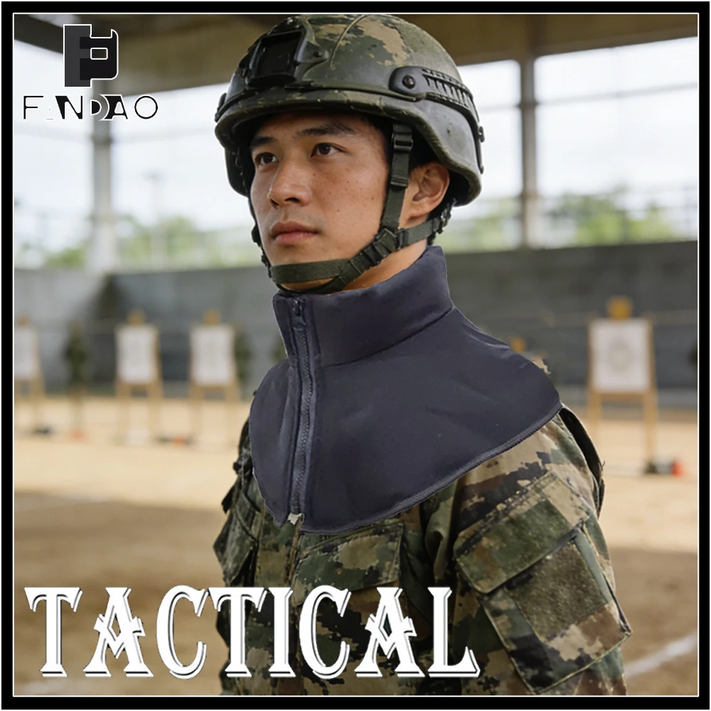 Cuello táctico anticorte antipuñaladas para airsoft y seguridad - imagen 4