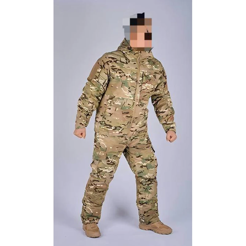 Chaqueta táctica algodón retrorreflex resistente al frío - imagen 5