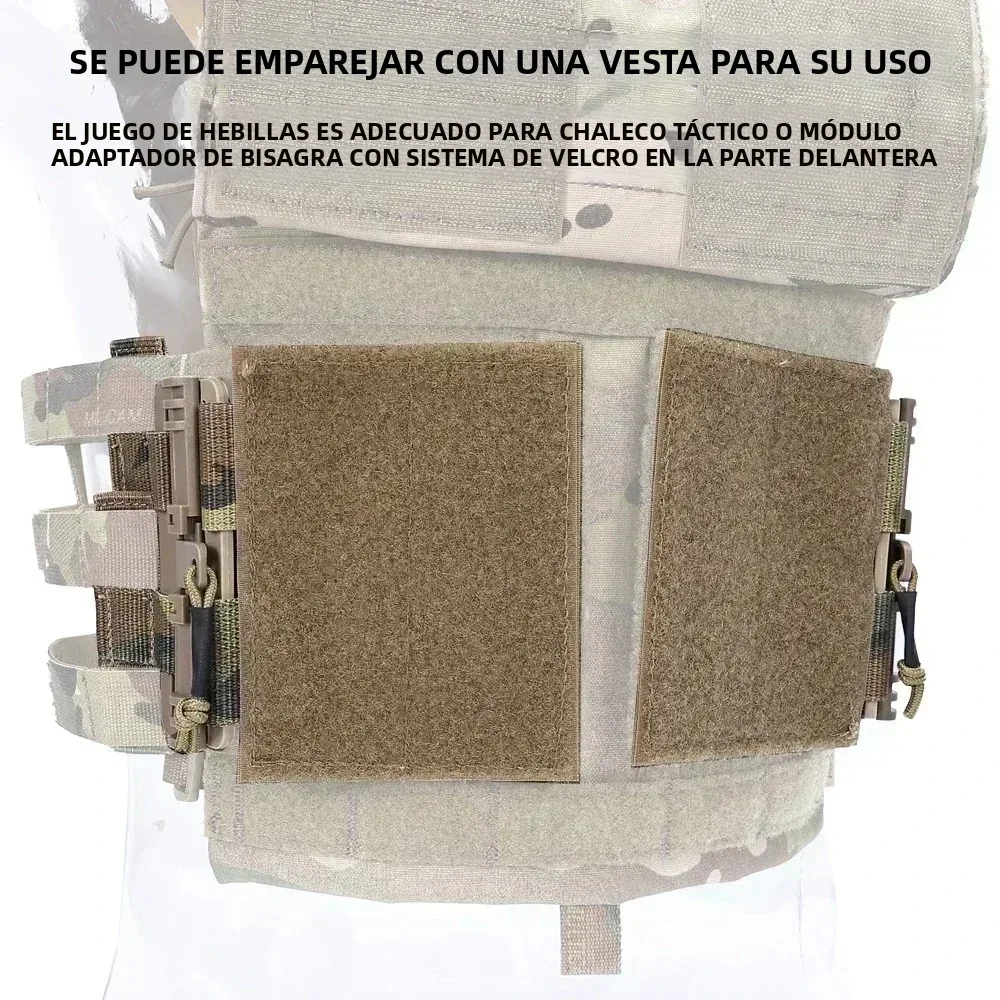 SINAIRSOFT Hebillas de liberación rápida para chaleco táctico - imagen 3