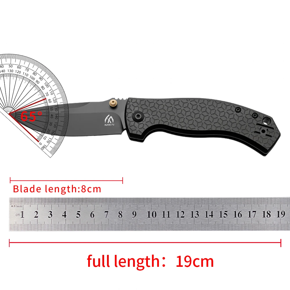 Cuchillo plegable táctico para exteriores de emergencia camping - imagen 4