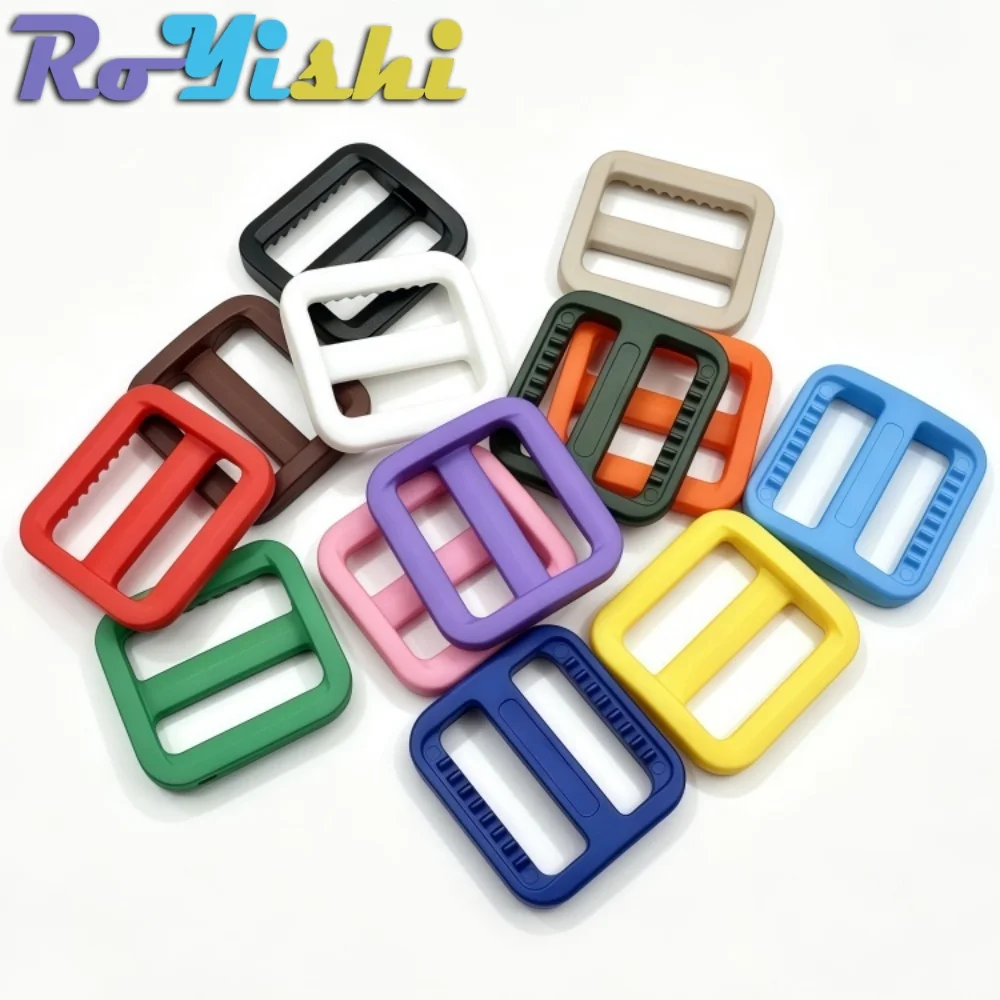 Hebillas Tri-Glide RoYishi 10-25 mm plástico para cintas, arneses y collares - imagen 5