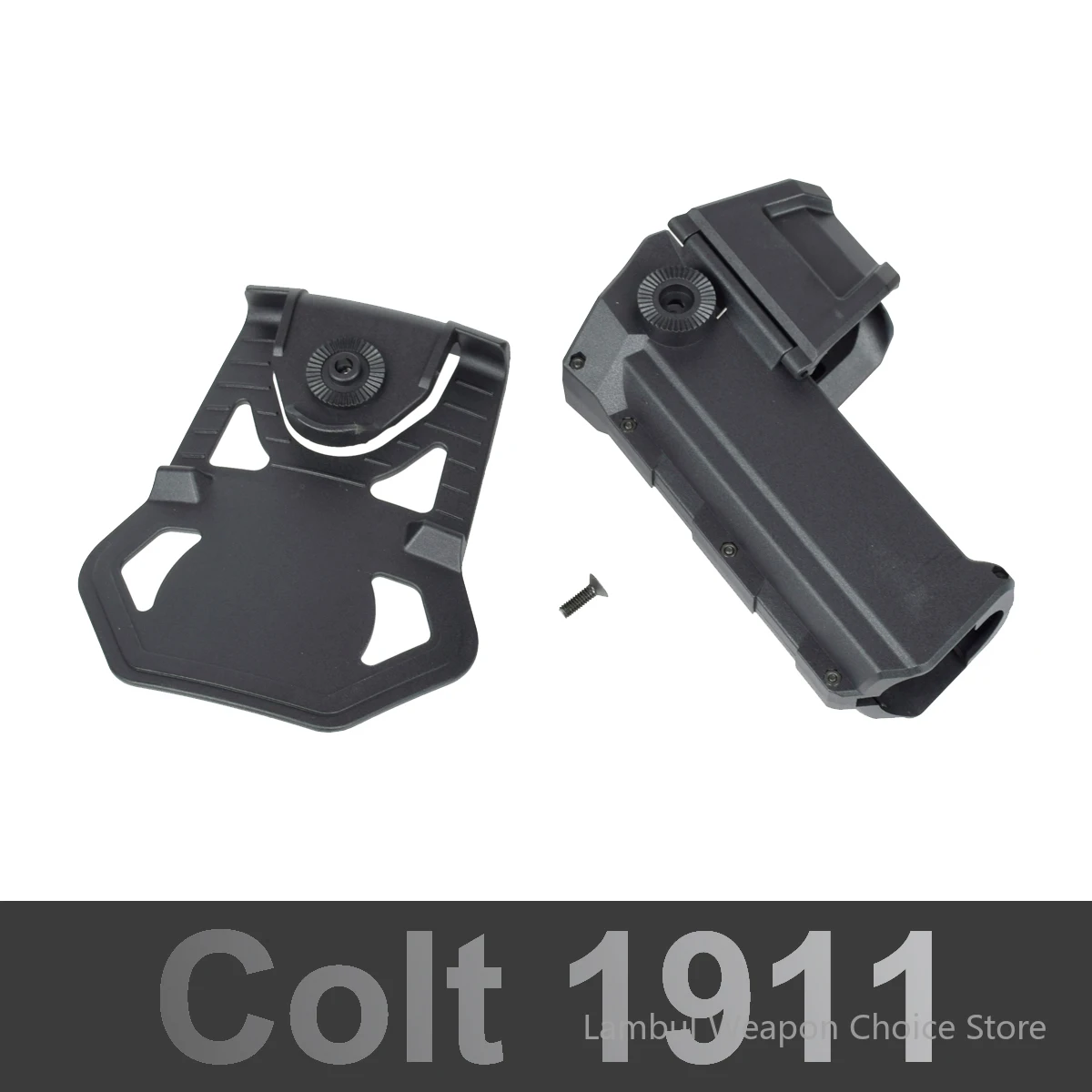 Funda táctica Colt 1911 con linterna X300, extracción diestra - imagen 5