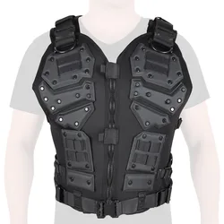 TF3 Chaleco táctico MOLLE portaplacas para airsoft y campo