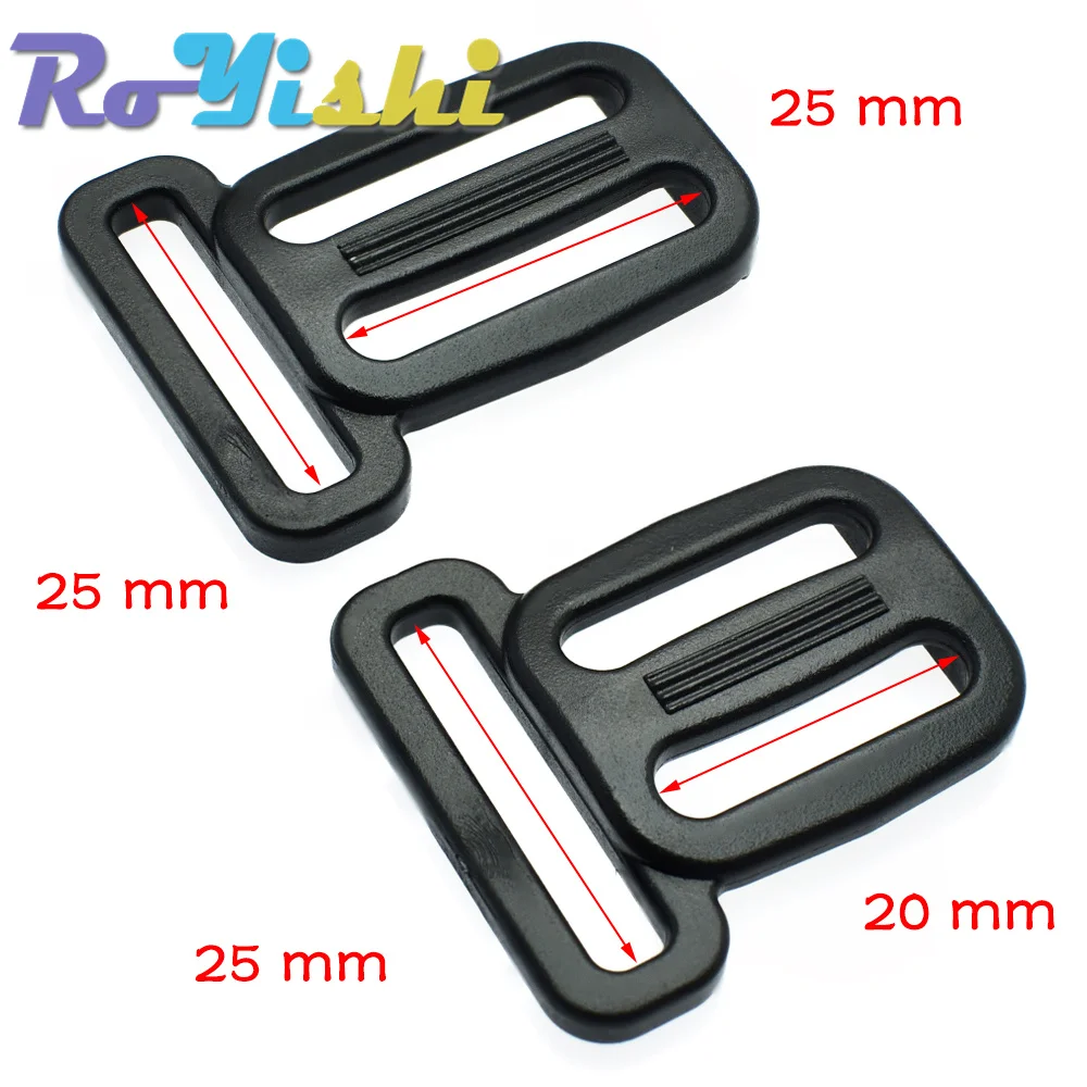 Deslizador Tri-Glide plástico para correas y arneses ajustables - imagen 3