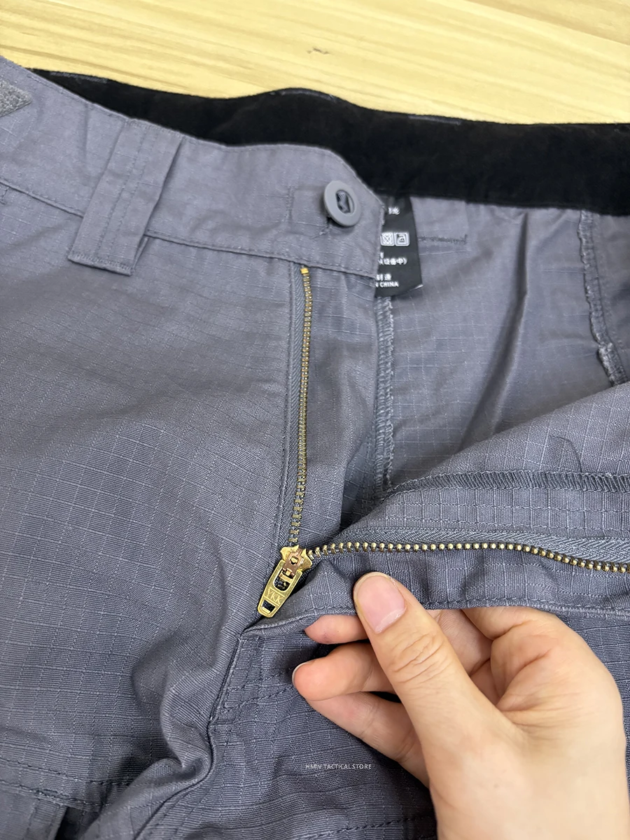 Pantalones tácticos LEAF CTSFO camuflaje todo terreno negro-gris - imagen 5