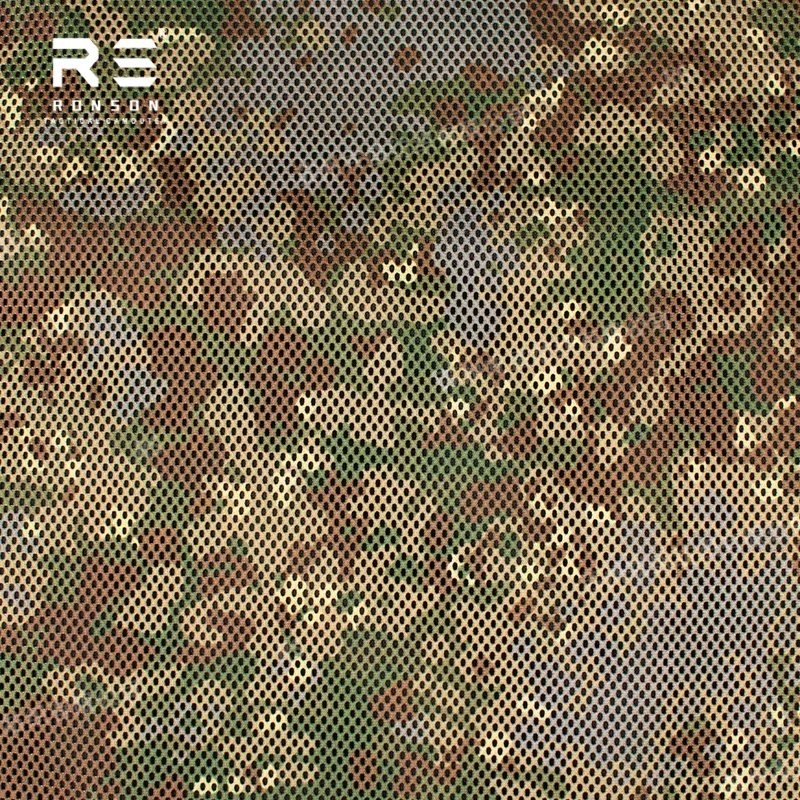 MULTITARN Camuflaje táctico impreso en malla tricot de poliéster