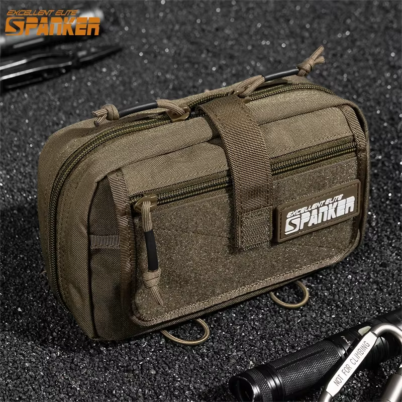 Riñonera táctica EDC modular para emergencias y supervivencia exterior