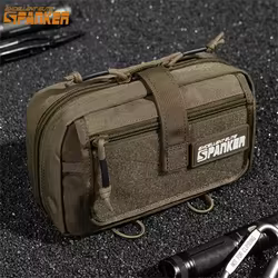 Riñonera táctica EDC modular para emergencias y supervivencia exterior