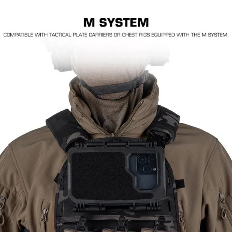 Funda táctica MOLLE universal para teléfono móvil con soporte - imagen 5